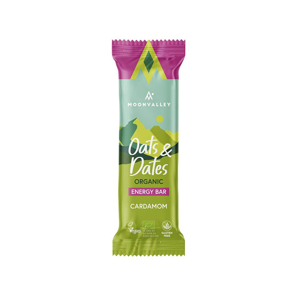 Moonvalley Oats & Dates Bar Cardamom 50 g Energibar