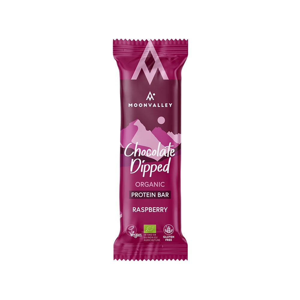 Moonvalley Proteinbar Chocolate-Dipped Raspberry 50 g
