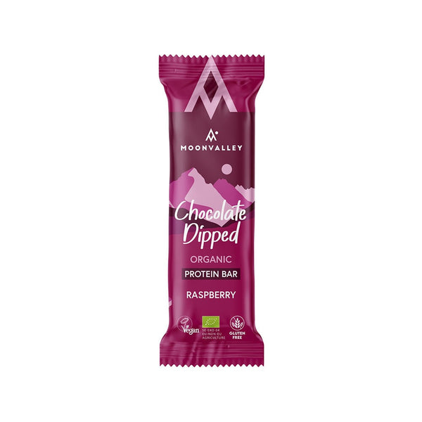 Moonvalley Proteinbar Chocolate-Dipped Raspberry 50 g