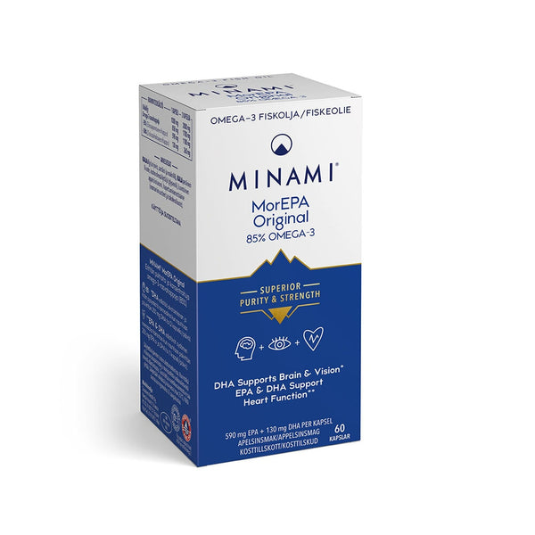 Minami MorEPA Omega-3 Original 85% 60 kapslar