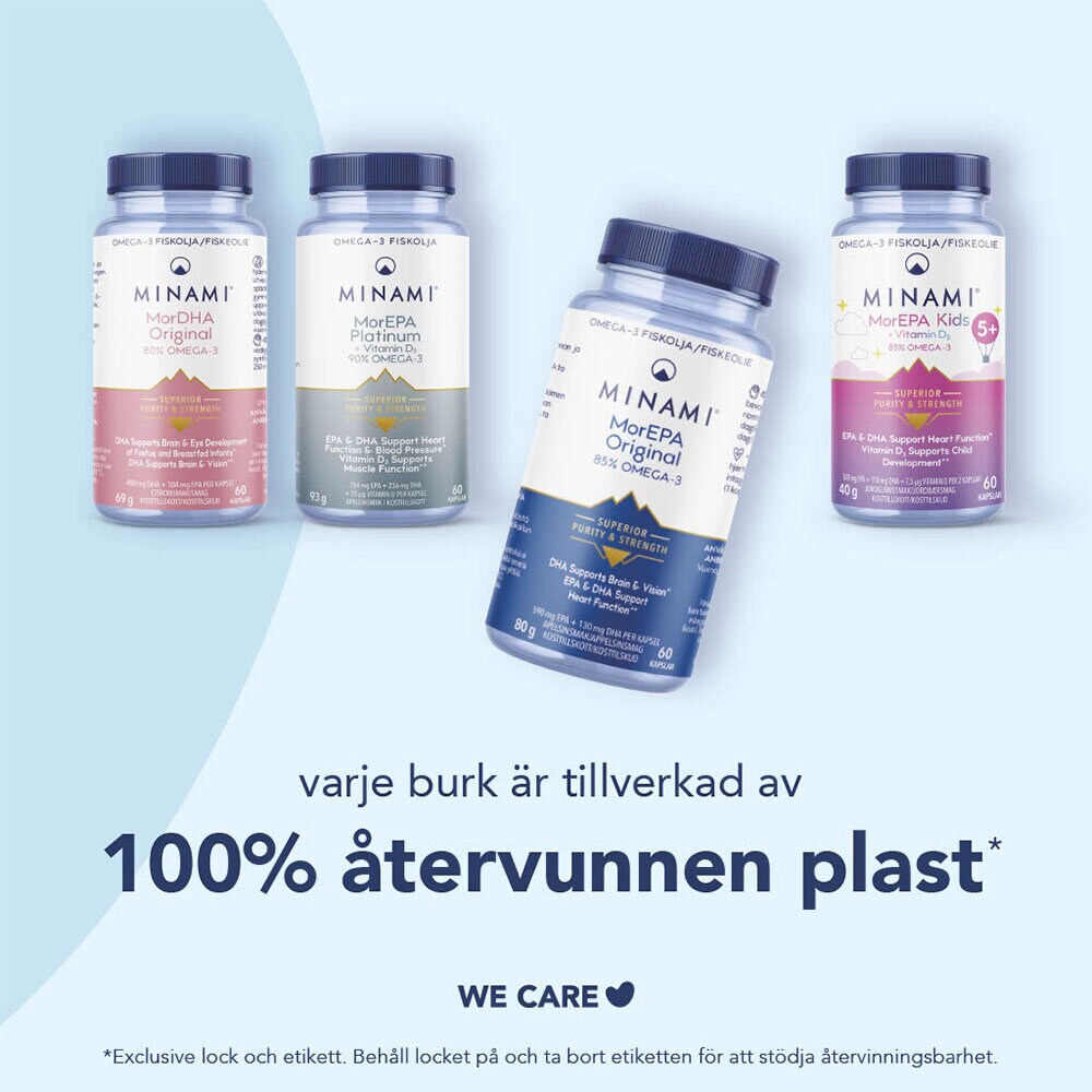 Minami MorEPA Omega-3 Kids 85% 60 kapslar