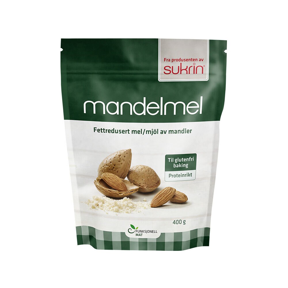 Sukrin Mandelmjöl Fettreducerat 400 g