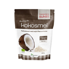 Sukrin Kokosmjöl Fettreducerat 400 g