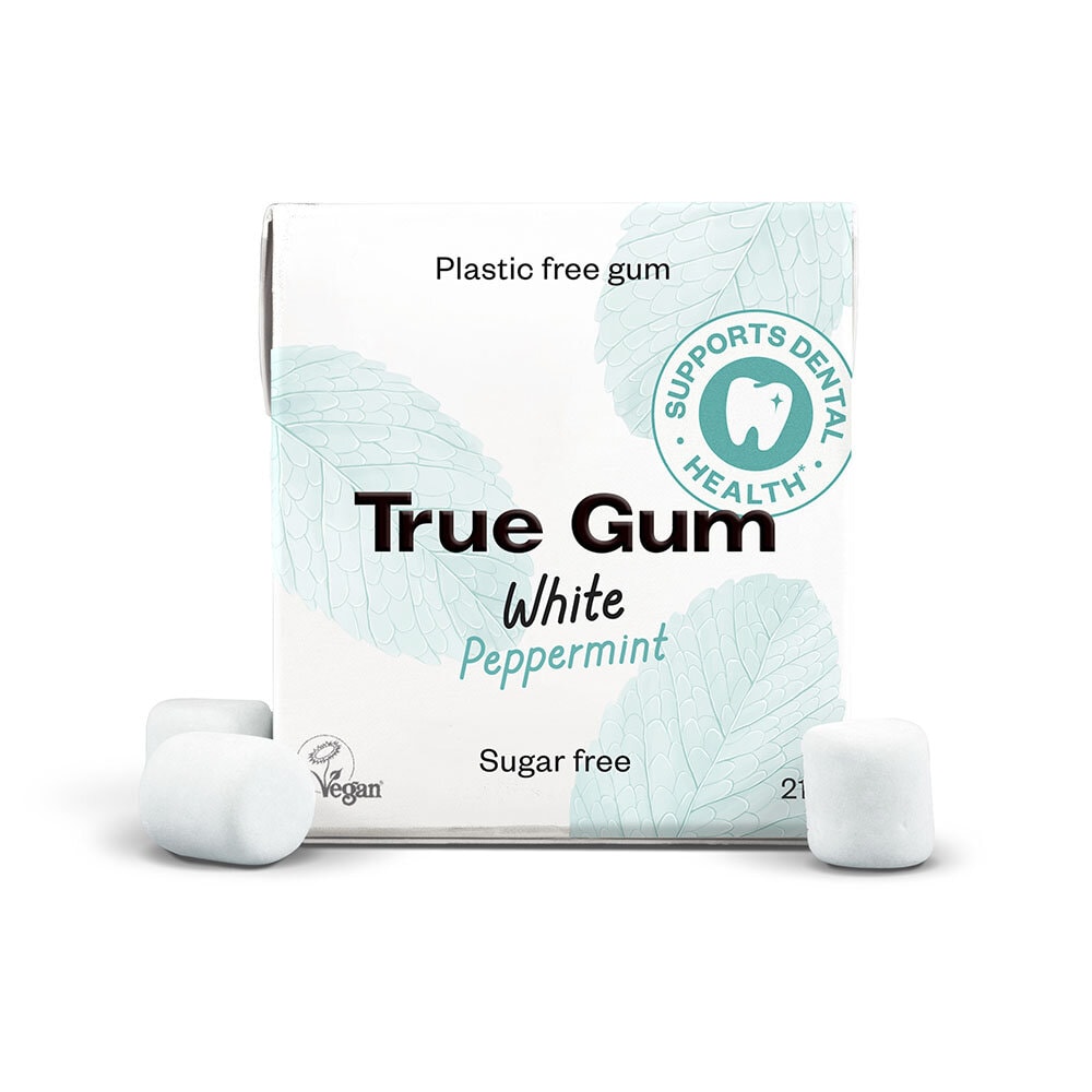 True Gum Tuggummi White 21 g