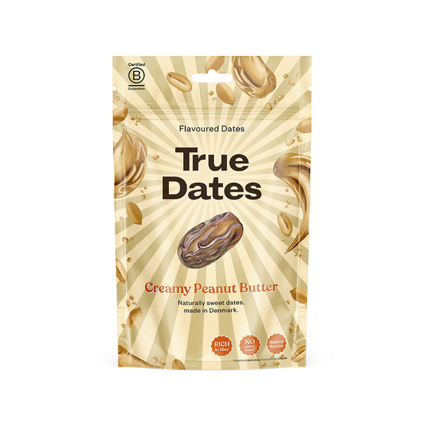 True Dates Dadlar Jordnötssmör 100 g