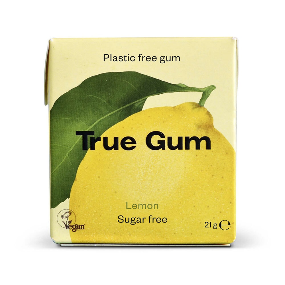True Gum Tuggummi Lemon 21 g