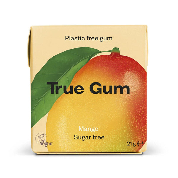 True Gum Tuggummi Mango 21 g