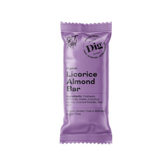 Dig Organic Bar Licorice & Almond 42 g