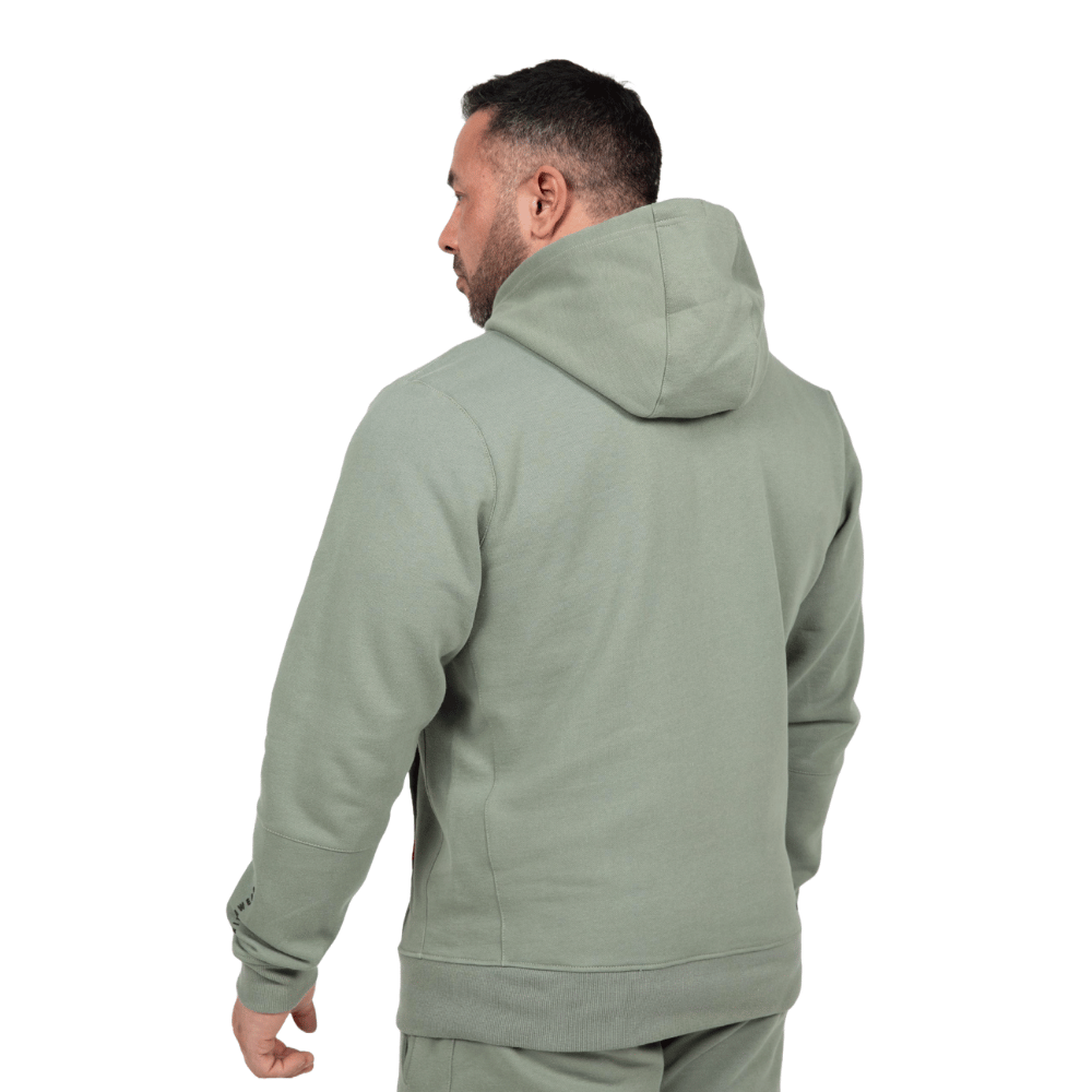 Gorilla Wear Leon Zipped Hoodie Green