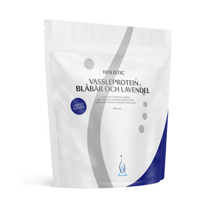 Holistic Vassleprotein 750 g – Blåbär & Lavendel i påse