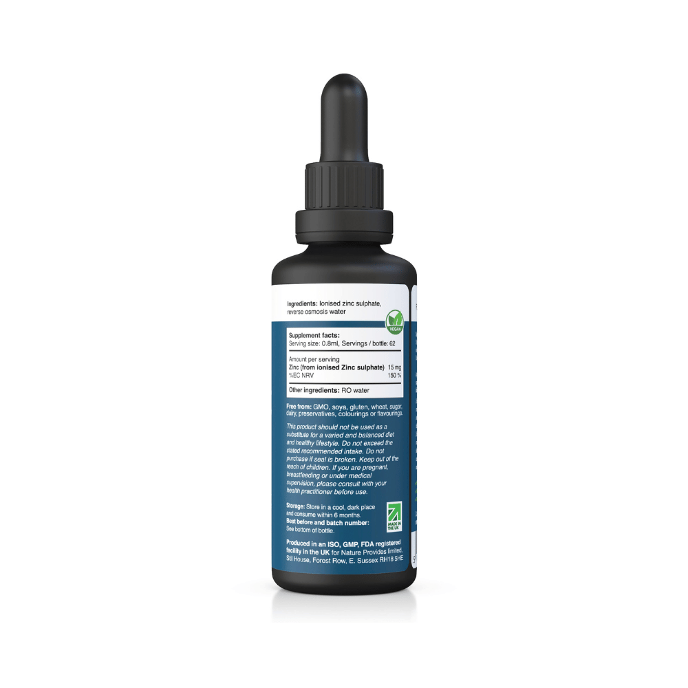Nature Provides Ionic Zinc Liquid 50 ml