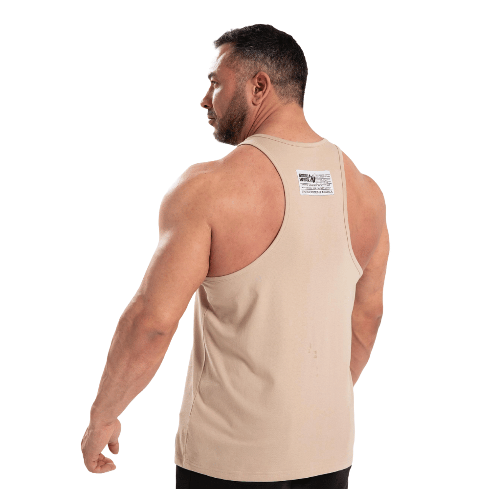 Gorilla Wear Classic Tank Top Light Brown