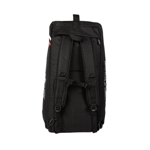 Gorilla Wear Norris Hybrid Gym Bag/Backpack Black – hybrid gymväska sedd bakifrån