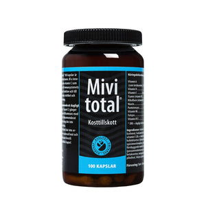 Mivitotal Multivitamin & Mineraler 100 kapslar