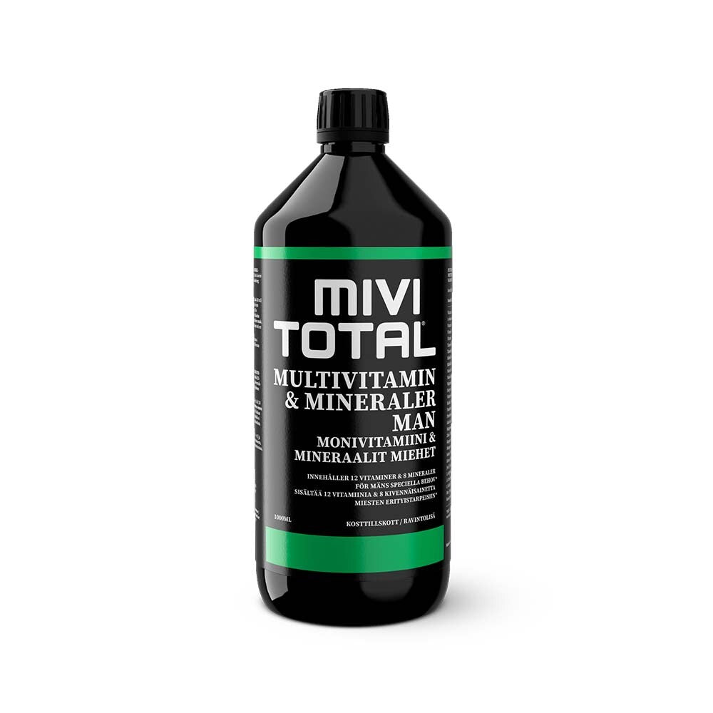 Mivitotal Multivitamin & Mineraler Man 1000 ml Flytande