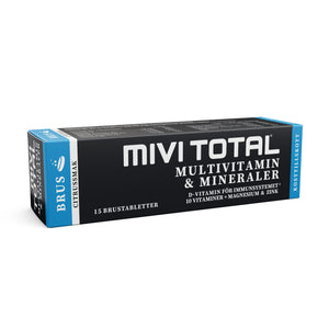 Mivitotal Multivitamin & Mineraler Citrus 15 brustabletter