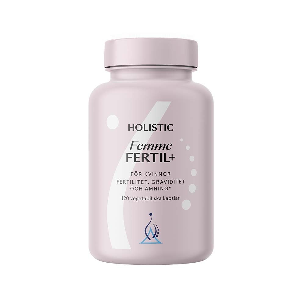 Holistic Femme FERTIL+ 120 vegetabiliska kapslar