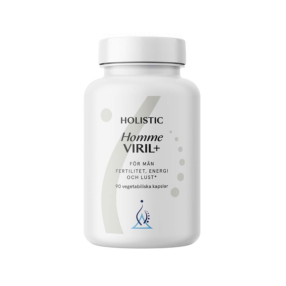 Holistic Homme VIRIL+ 90 vegetabiliska kapslar