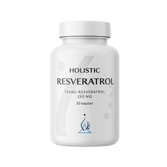 Holistic Resveratrol 30 vegetabiliska kapslar