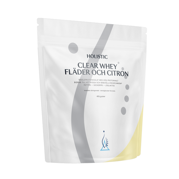 Holistic Clear Whey Fläder & Citron 400 g
