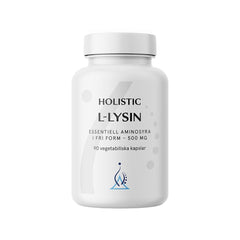 Holistic L-lysin 500 mg 90 vegetabiliska kapslar