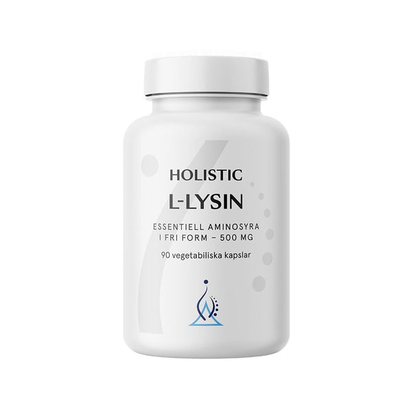 Holistic L-lysin 500 mg 90 vegetabiliska kapslar