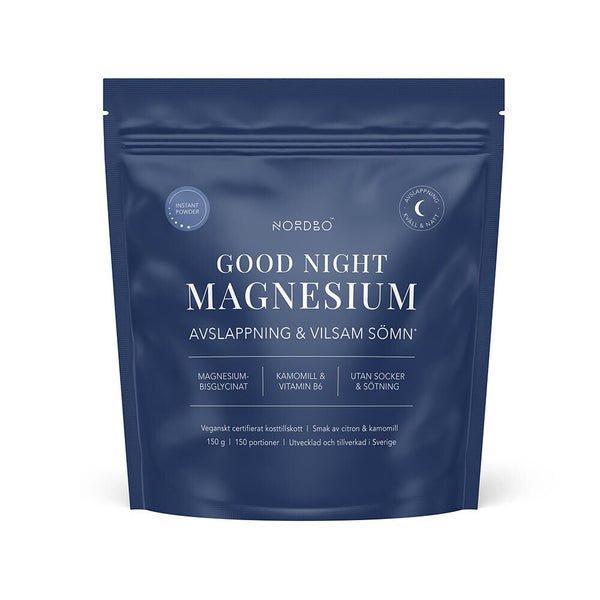 Nordbo Good Night Instant Magnesium 150 g pulver
