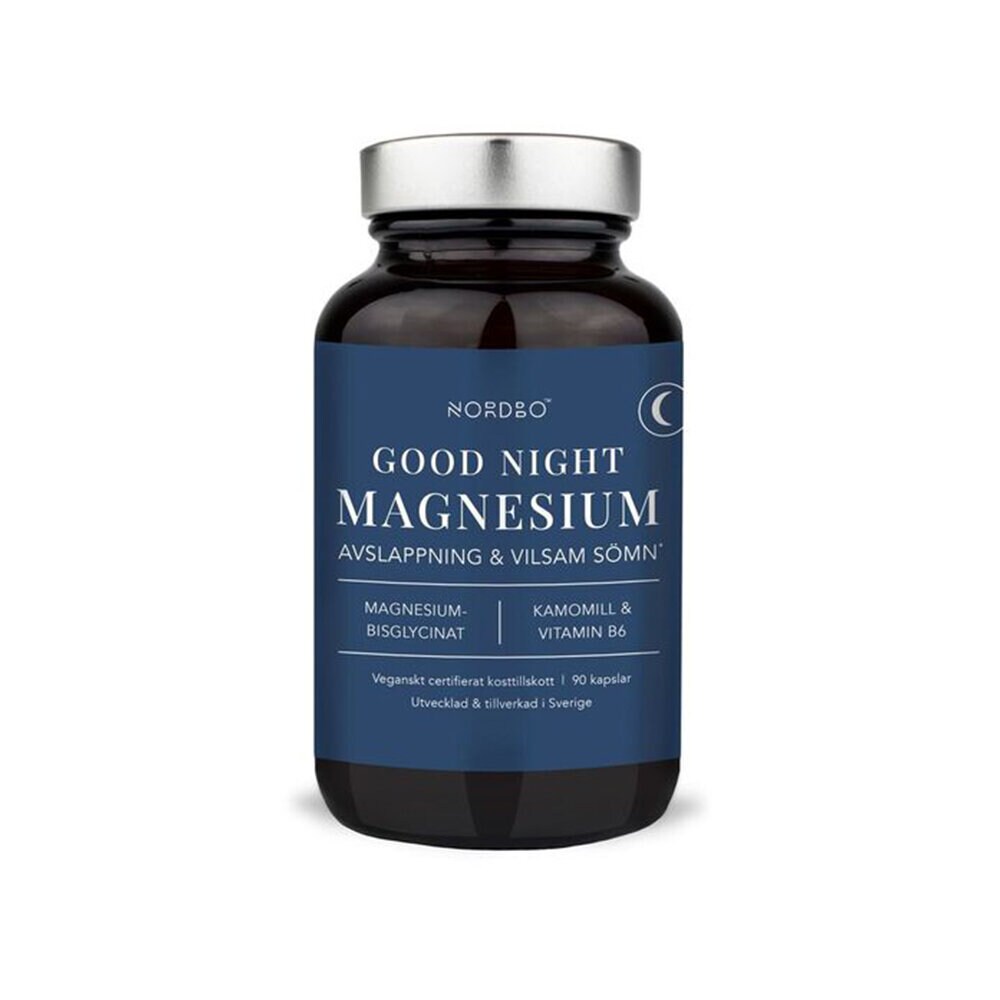 Nordbo Good Night Magnesium 90 kapslar