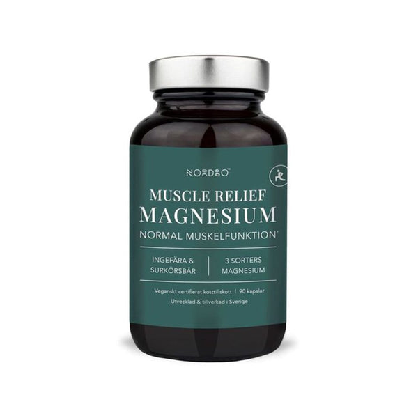 Nordbo Muscle Relief Magnesium 90 kapslar