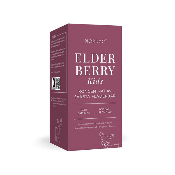 Nordbo Elderberry Kids 120 ml flytande
