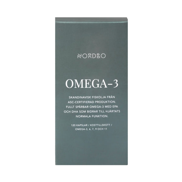 Nordbo Omega-3 120 kapslar