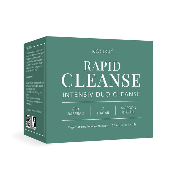 Nordbo Rapid Cleanse 28 kapslar