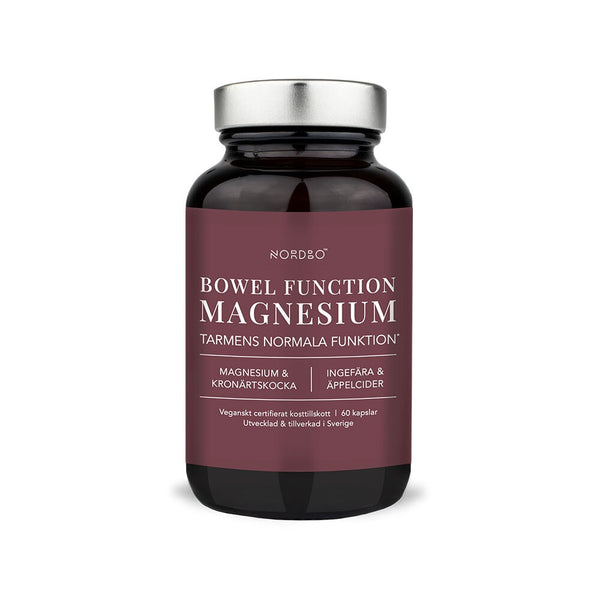 Nordbo Bowel Function Magnesium 60 kapslar
