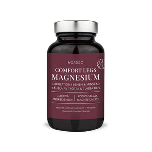 Nordbo Comfort Legs Magnesium 90 kapslar