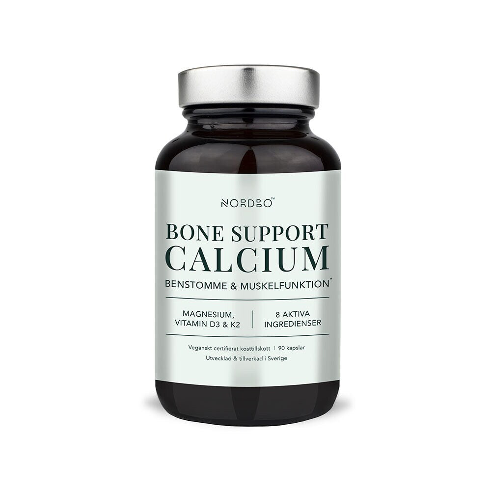 Nordbo Bone Support Calcium 90 kapslar