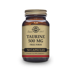 Solgar Taurin 500 mg 50 kapslar