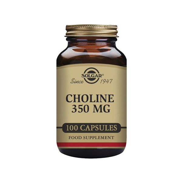 Solgar Kolin 350 mg 100 kapslar
