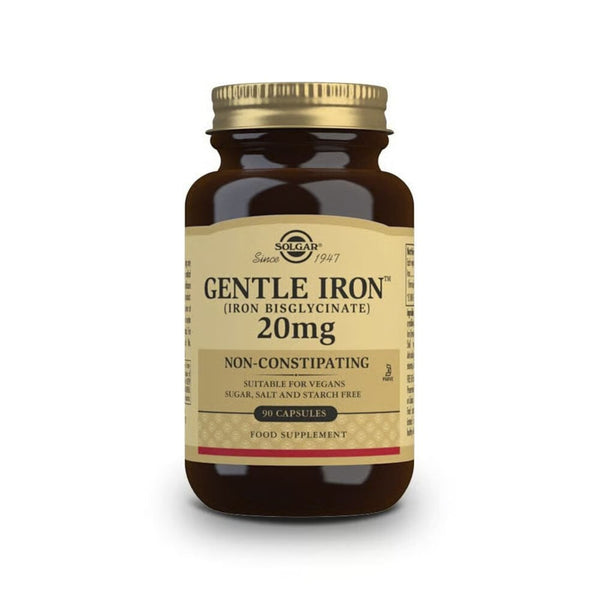 Solgar Gentle Iron Bisglycinate 20 mg 90 kapslar