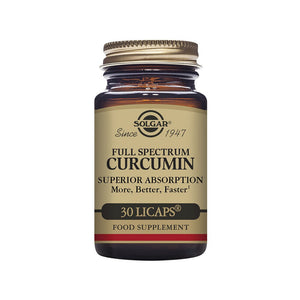 Solgar Full Spectrum Curcumin 30 kapslar