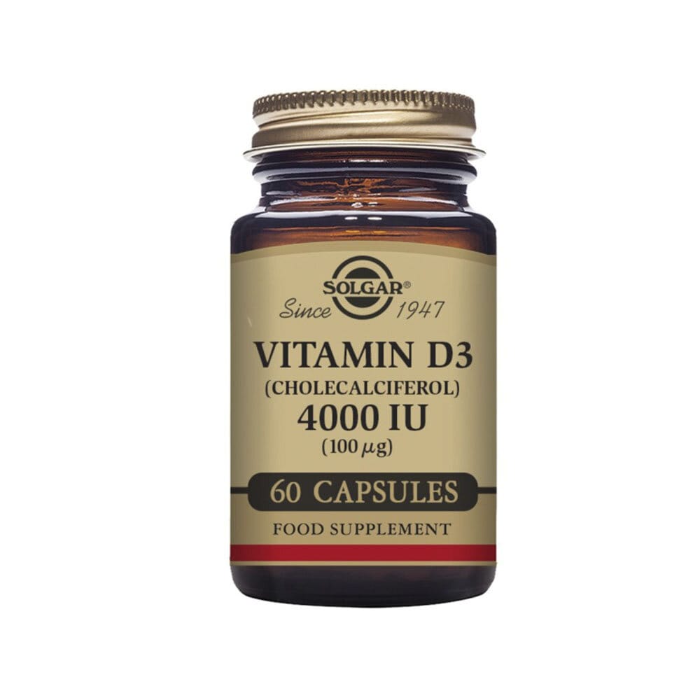 Solgar Vitamin D3 4000 IU 60 kapslar