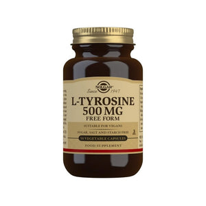 Solgar L-Tyrosin 500 mg 50 kapslar