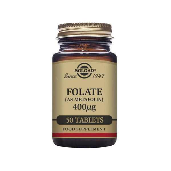 Solgar Folat 400 mcg 50 tabletter