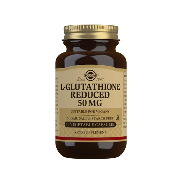 Solgar L-Glutation 50 mg 30 kapslar