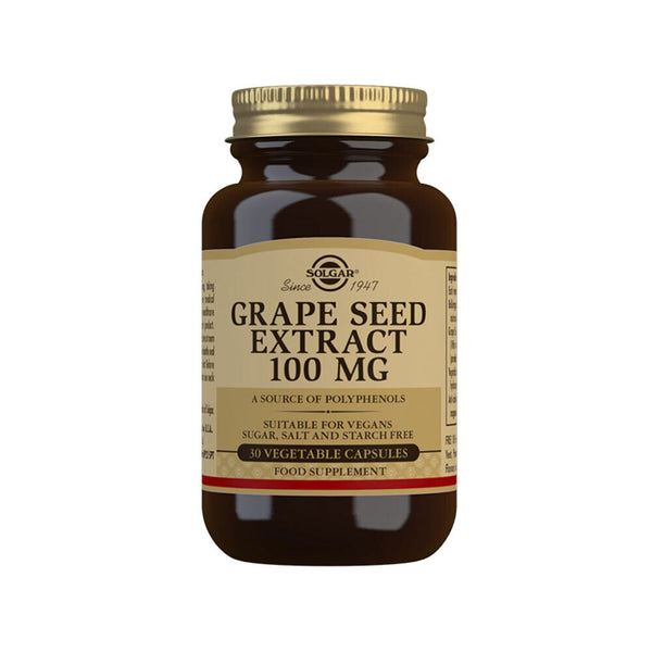 Solgar Grape Seed Extract 100 mg 30 kapslar