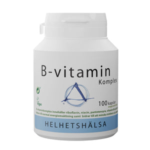 Helhetshälsa B-Vitaminkomplex 100 kapslar
