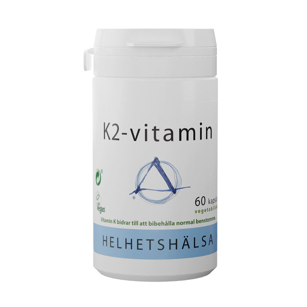 Helhetshälsa K2-Vitamin 100 mcg 60 kapslar