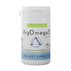Helhetshälsa AlgOmega3 Kallpressad 60 kapslar