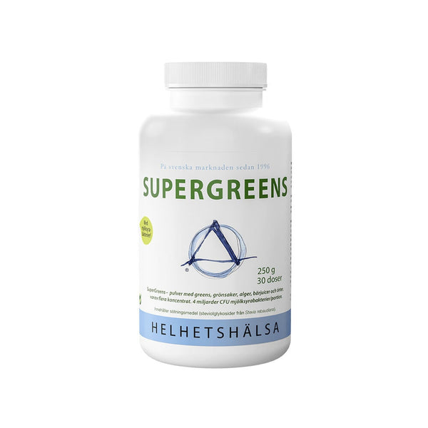 Helhetshälsa Supergreens 30 port. 250 g