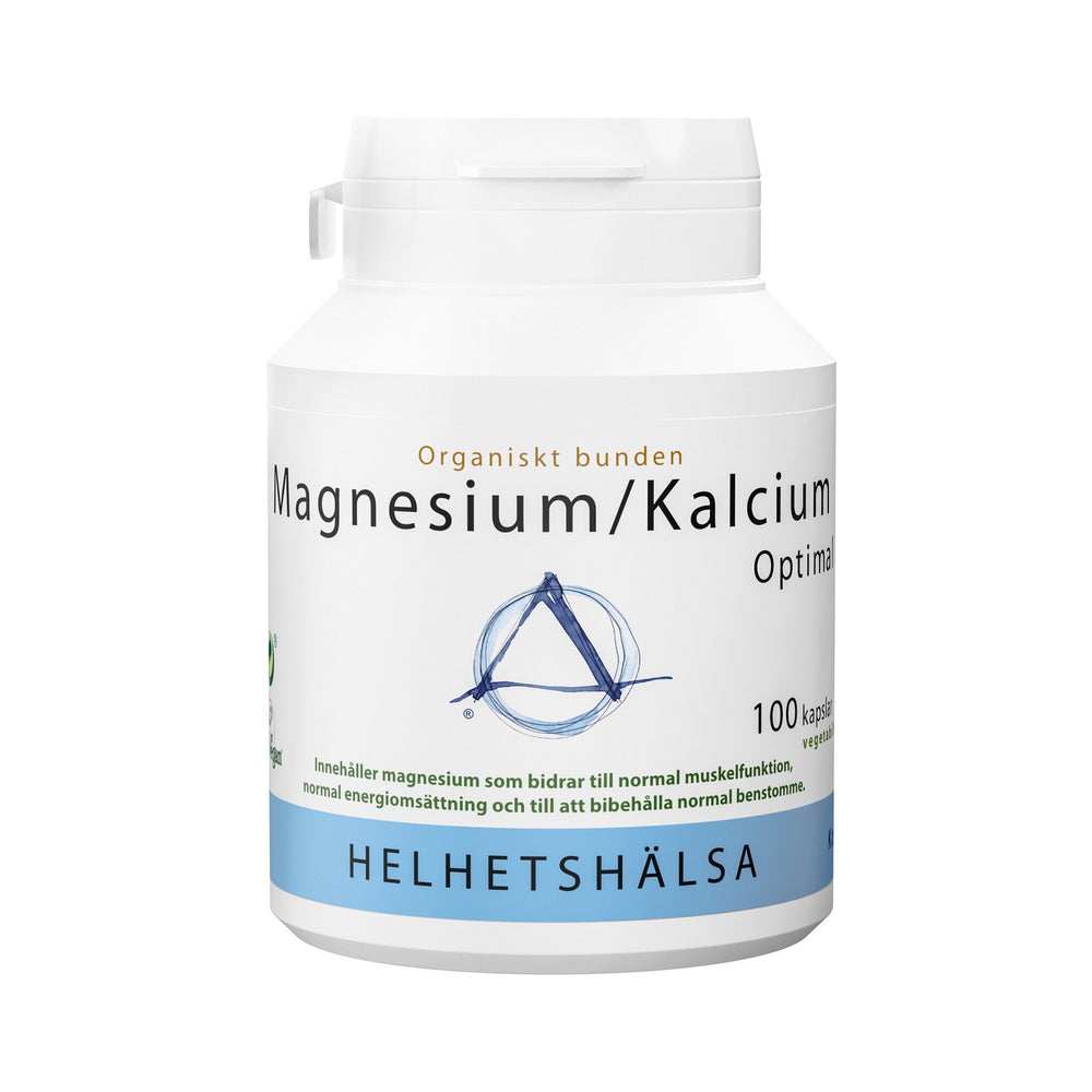 Helhetshälsa Magnesium/Kalcium Optimal 100 kapslar