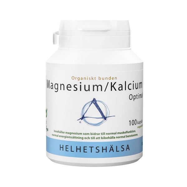 Helhetshälsa Magnesium/Kalcium Optimal 100 kapslar